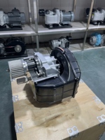 YiBang 2,2KW 3PS 240L/min 8bar 2700U/min Ölfreier Scroll-Luftkompressor Airend Riemenantrieb Industriekompressor-Teile Luftkühlung