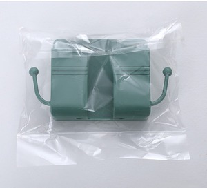 Boîte de rangement adhésive murale en forme de L pour téléphone portable et télécommande, sans perçage, multi-usages, pour chevet - Product Image 6