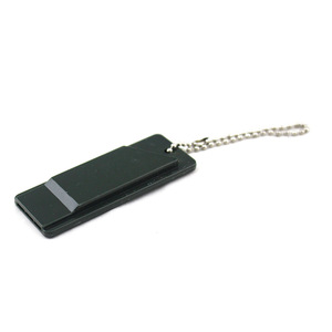 Tiny <strong>Thin</strong> Outdoor Travel Safety Plastic SOS <strong>Whistle</strong> with Steel Chains for Outdoor Rescue and Survival Customized logo Gift - Product Image 5