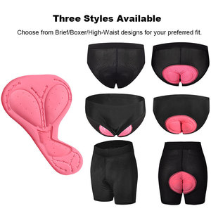 <span class=keywords><strong>Sous</strong></span>-vêtements de cyclisme <span class=keywords><strong>pour</strong></span> femmes avec coussin en gel 3D respirant en maille <span class=keywords><strong>pour</strong></span> le vélo de route, le yoga et les trajets quotidiens. - Product Image 2