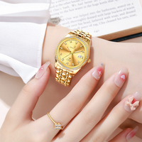 Montres pour femmes décontractées OEM ODM avec montres de luxe pour femmes, fournisseur de montres à quartz avec strass