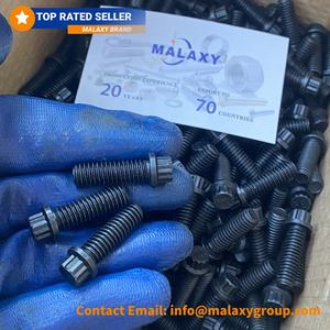 Malaxy 12 điểm Bolt (tiêu chuẩn Mỹ) Lớp 12.9 Oxit Đen thô đầy đủ chủ đề vít cường độ cao cấp 10 vít tự động - Product Image 2