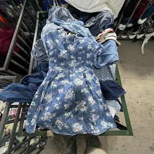 Vente d'usine : Robes en jean d'occasion pour femmes, robes décontractées, vêtements de seconde main pour femmes, balles de vêtements usagés - Product Image 6