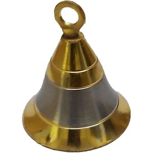 PARIJAT Handicraft Vintage Style Brass <b>Bell</b> Decor Set Lot 10 <b>Bells</b> Elephant Cow <b>Small</b> <b>Bell</b> for Garden Ornament (Craft-<b>Bell</b>-03) - Product Image 1