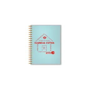 Benutzer definiertes Logo Drucken Personal isierte b5 A5 Hardcover Spiral Jährliche wöchentliche tägliche Planer Organizer und Journal Notebooks