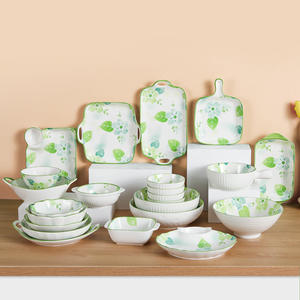 Elegante <span class=keywords><strong>vajilla</strong></span> de porcelana <span class=keywords><strong>japonesa</strong></span> de cerámica, juego completo de platos, otra <span class=keywords><strong>vajilla</strong></span> - Product Image 2