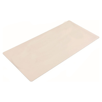 Tapis de souris personnalisé de haute qualité pour ordinateur portable décoratif grande surface lisse antidérapant en cuir Pu