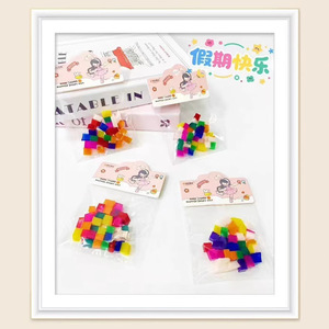 Bubble Cubes Large Square <b>Blocks</b> <b>Plastic</b> Craft Supplies For Teenagers Educational DIY Decoration Material Kit - Product Image 4