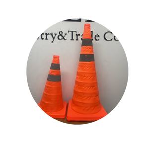 70Cm Flexibele Reflecterende Weg Opvouwbare Opvouwbare Verkeersveiligheidskegels - Product Image 3