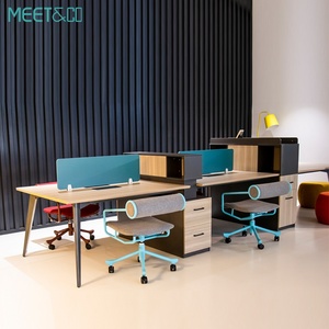Modern Designed Durable Office Furniture Studio Workstation Desk - Product Image 4