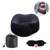 Oreiller ergonomique en U pour le cou, nouveau soutien latéral profilé en mousse à mémoire de forme, léger et portable pour les voyages, le bureau et le sommeil