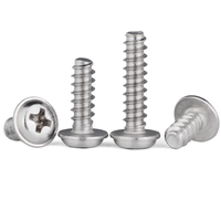 Vis à tête cylindrique Phillips en acier inoxydable AISI ST 304 SS 316 A2-80 SUS 321 avec collier DIN 968