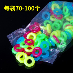 Anneaux antidérapants pour canne à pêche, bouchon en caoutchouc coloré 2.7M pour accessoires de pêche - Product Image 3