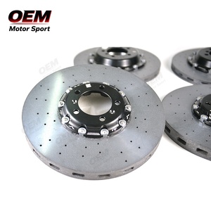Kit de Frenos Grandes de Cerámica de Carbono de 4 Pistones Amarillos para Modelos M4/M5 - Alto Rendimiento, Calidad OEM - Product Image 6