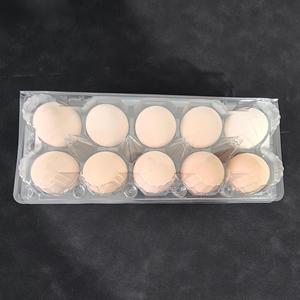 Plateau à œufs en plastique PET de qualité alimentaire SENC, 10 trous, antichoc, empilable, pour stockage et présentation en vente au détail, emballage blister - Product Image 1
