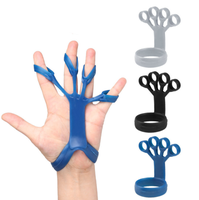 Appareil de renforcement des mains en silicone, appareil d'entraînement des doigts, appareil de rééducation