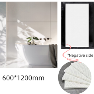 <span class=keywords><strong>Dalle</strong></span> de porcelaine micro-<span class=keywords><strong>ciment</strong></span> effet lumière douce de luxe 600x1200mm, carrelage céramique émaillé résistant aux acides pour balcon, salle de bain, salon, style moderne - Product Image 5
