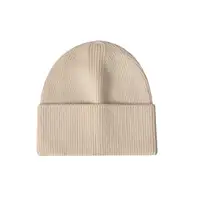 Cappelli beanie personalizzati unisex in lana invernale di colore puro logo personalizzato lavorato a maglia 100% cashmere cappello