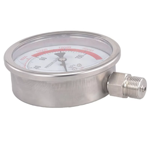 Широко используемый манометр стандарта соединения нержавеющей стали для гидравлической системы - Product Image 2