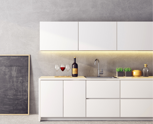 Gabinetes de Cocina Modernos de Alta Calidad, Modulares, de Madera Maciza, con Protector Contra Salpicaduras, para Despensa, Envío Incluido - Product Image 5