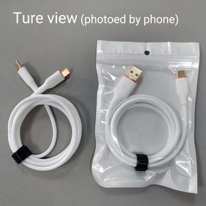 สายชาร์จโทรศัพ<span class=keywords><strong>ท</strong></span>์มือถือ Android แบบ Type C ยาว 1.2 เมตร 4 ฟุต หุ้มด้วยซิลิโคนแ<span class=keywords><strong>ท</strong></span>้ รองรับการชาร์จเร็ว Quick Charge ผ่านพอร์ต USB - Product Image 5