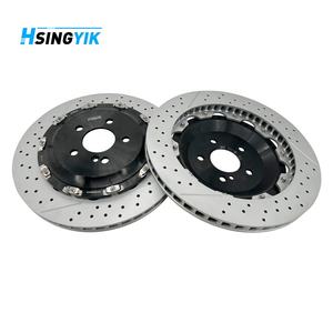Disques de frein A2224232012 Rotors de freins flottants avant 370x34MM pour <span class=keywords><strong>MERCEDES</strong></span> BENZ AMG GT 63S C-CLASS (W205) AMG C63S (W213) E63S - Product Image 6