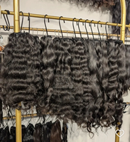 Paquete de cabello humano sin procesar 100%, paquete rizado de trama doble de un solo donante, rizado indio ondulado birmano vietnamita