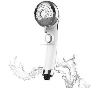 Accesorio de grifo de alta presión de mano para baño Micro Nano Filtro de burbujas cabezal de <span class=keywords><strong>ducha</strong></span> 6 configuraciones interruptor de encendido y apagado de ahorro de agua - Product Image 4