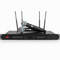 Sistem Mikrofon Nirkabel UHF Dual-CPU JSL