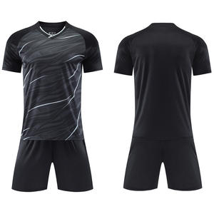 Benutzer definierte LOGO Hochwertige Herren Fußball uniformen Atmungsaktive Fußball bekleidung Herren Team Training Fußball trikot Sportswear Trikots - Product Image 2