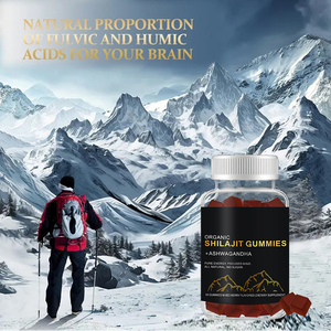 Solilan grosir OEM Label pribadi organik Himalaya murni Shilajit Ashwagandha ekstrak Gummies suplemen dengan <span class=keywords><strong>Vitamin</strong></span> B12 & D2 - Product Image 6