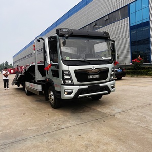 Camion de remorquage à plateau Euro VI HOWO avec certificats COC et E-mark complets pour le dédouanement au port de Klaipeda, <span class=keywords><strong>Lituanie</strong></span>, UE - Product Image 4