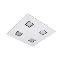 Panneau lumineux rectangulaire à haute efficacité lumineuse 30x120 60x60 60x120, panneau lumineux LED avec lentilles et aérations pour climatiseur