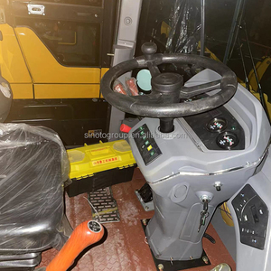 Новый дорожный подметально-уборочный комбайн SINOTO (90-110 л.с.) на колесном ходу, тип мини-погрузчика, с щеточным навесным оборудованием, закрытый кузов - Product Image 4