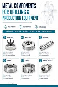 Pompe à piston haute pression QWS2500 Quintiplex à 5 pistons, composant de pompe à boue industrielle - Product Image 2
