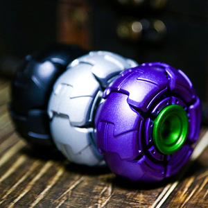 Jouet de rotation manuel personnalisé en alliage Open-Armour pour enfants et jeunes, Gyro de doigt anti-stress, Fidget Spinners, Outil de décompression - Product Image 4