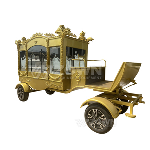 รถเข็นศพ4ล้อสำหรับรถโลงศพรถลากศพแบบปรับแต่งได้ - Product Image 1