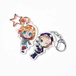 Tùy chỉnh acrylic keycahins giáng sinh ý tưởng quà tặng cho bạn bè Vograce làm cho acrylic charm rõ ràng keychain - Product Image 6