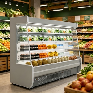 Refrigerador Exhibidor de Vegetales de Envío Rápido y Refrigerador Exhibidor de Vegetales para Supermercados y <span class=keywords><strong>Verduleros</strong></span> - Product Image 2