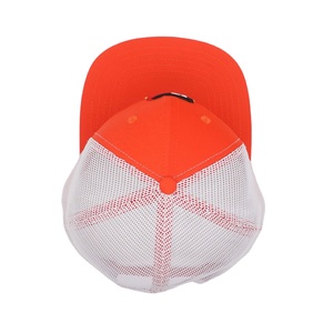 Casquette personnalisée modèle classique Snapback, casquette trucker tendance bicolore, casquette à visière plate en maille - Product Image 6