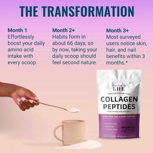 Poudre de collagène personnalisée 454g, soutient les cheveux, la peau, les ongles et les articulations, compléments de collagène pour femmes et hommes - Product Image 5