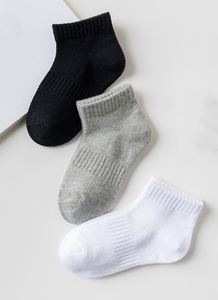 Calzini estivi in cotone traspirante tinta unita calzini per bambini da 1 a 12 anni - Product Image 6