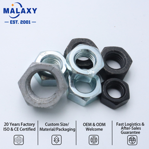 น็อตหกเหลี่ยมสแตนเลส 18-8 ยี่ห้อ Malaxy ครบชุดทุกขนาด ชุบสังกะสีใส พร้อมน็อตล็อคตัวเองแบบไนล็อค - Product Image 2