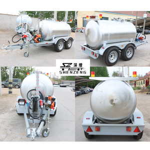 Remorque de réservoir d'eau de Transport de carburant Diesel - Product Image 6