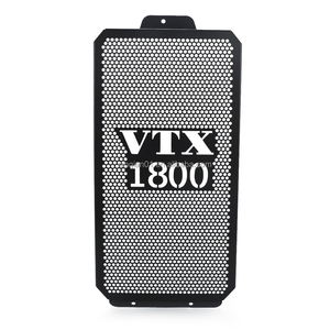 Protector de Radiador para <span class=keywords><strong>HONDA</strong></span> VTX1800 C F N R S T, Rejilla Protectora, Cubierta de Rejilla, 2002 - 2004 <span class=keywords><strong>2005</strong></span> 2006 2007 2008, Motocicleta VTX 1800 - Product Image 3