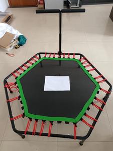 Chất lượng cao trong nhà <span class=keywords><strong>Mini</strong></span> tập thể dục <span class=keywords><strong>Trampoline</strong></span> cho trẻ em hình lục giác Bungee Rope cao-amp phục hồi bền và an toàn - Product Image 3