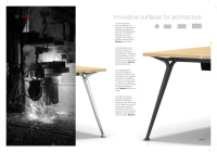 Table de réunion de bureau moderne et spacieuse pour 4 personnes, poste de travail minimaliste pour le personnel, structure de table en métal, cadre de table de bureau
