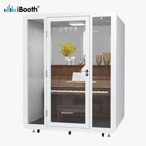 <span class=keywords><strong>Alquiler</strong></span> <span class=keywords><strong>de</strong></span> Cabina <span class=keywords><strong>de</strong></span> Oficina Moderna Insonorizada <span class=keywords><strong>de</strong></span> Acero para 4 Personas, Uso en Hospitales y Centros Comerciales - Product Image 6