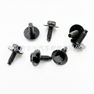 Vis de carrosserie Shuangxuan M6 M6*8 en acier pour protection du capot et du châssis du moteur de voiture - Product Image 4