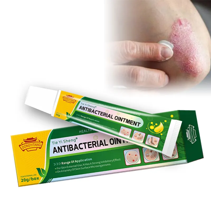 Free Sample Chinese Herbal Dermatitis Cream Scrotum Eczema Local Itching Fungal Infection Anti Eczema Ointment